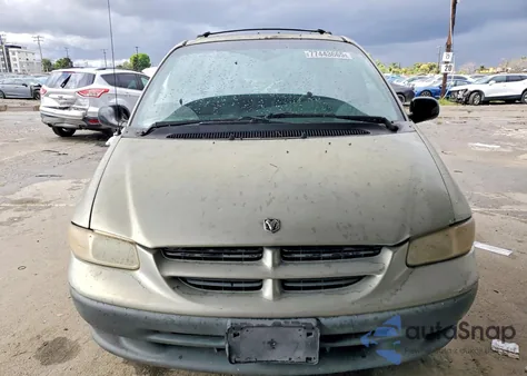 2000 Dodge Caravan Se из США, поврежденный, VIN 1B4GP45R9YB504715